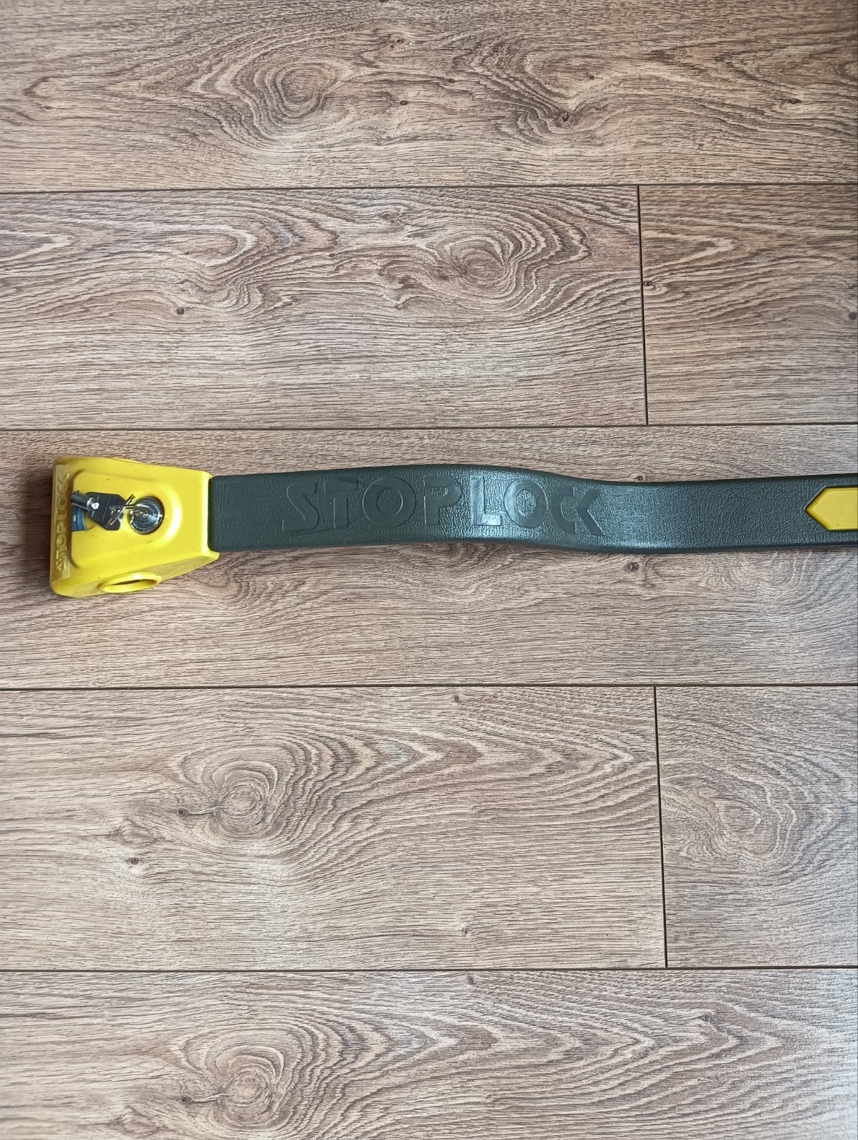 Stoplock stuurslot voor auto of camper met twee sleutels, Ophalen, Zo goed als nieuw