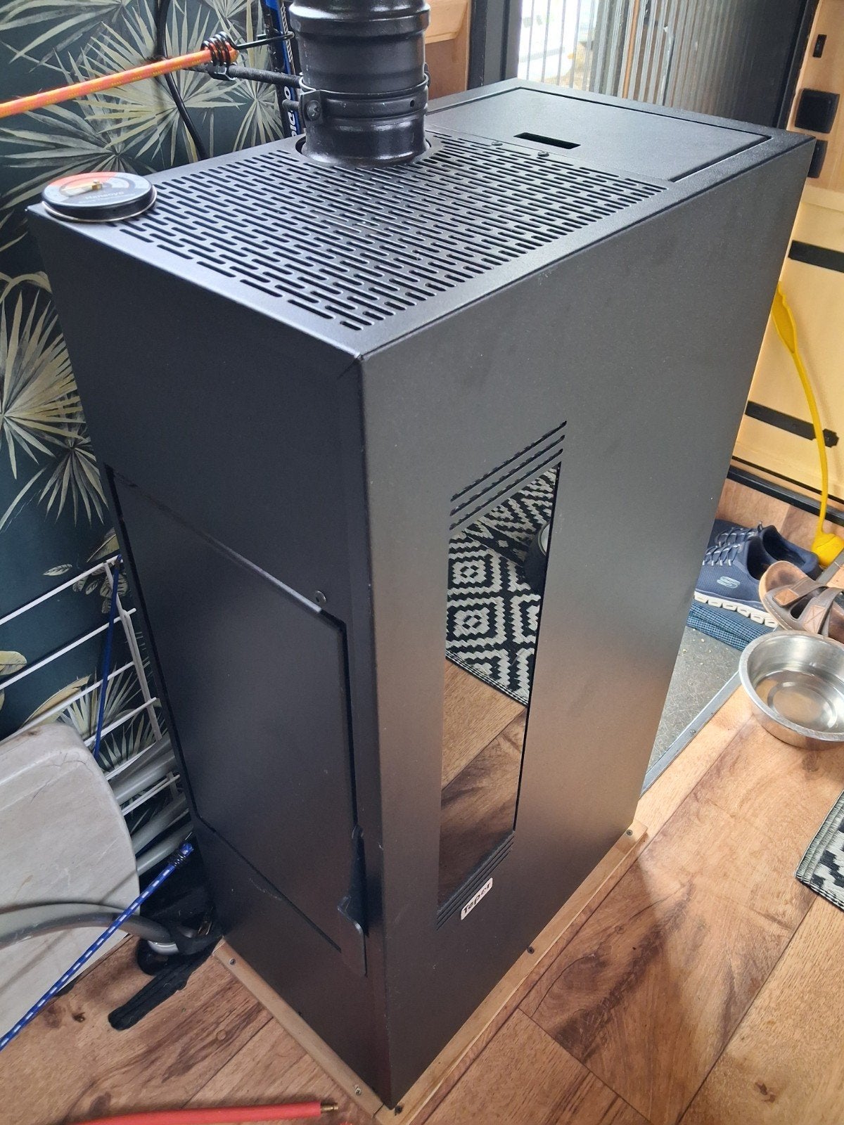 Kleinste pelletkachel (uit 2026) max 5 kw, weinig gebruikt, Ophalen, Zo goed als nieuw