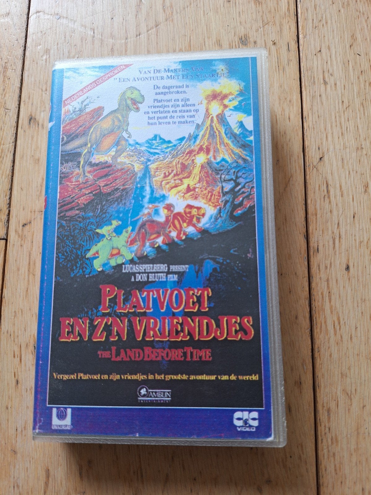 Platvoet en zijn Vriendjes - The Land Before Time VHS, Ophalen, Gebruikt, Animatie, Alle leeftijden