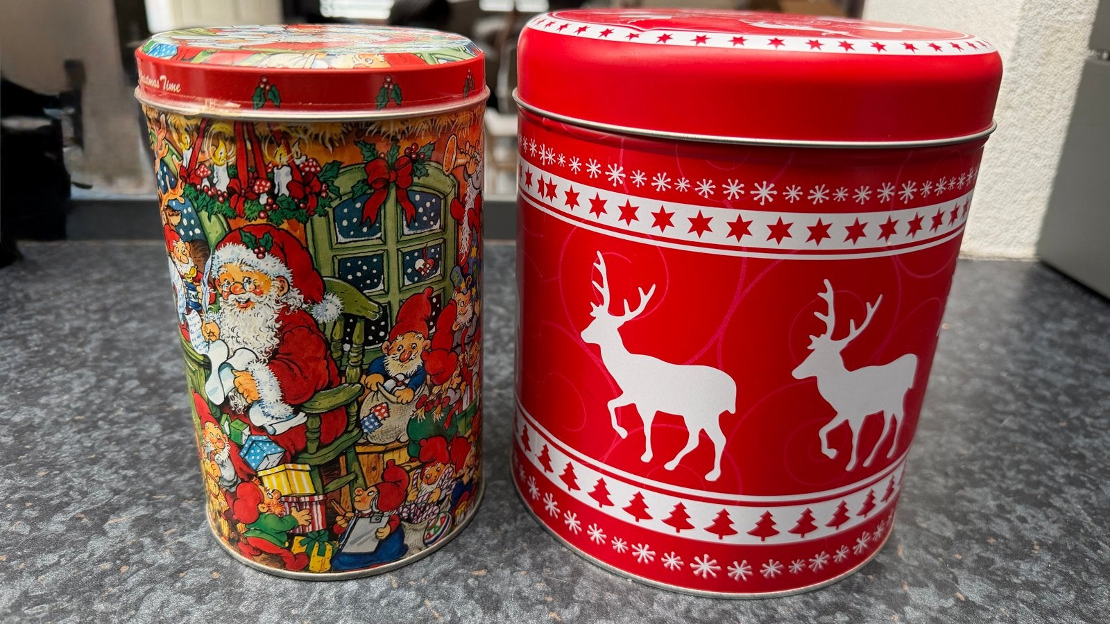 Leuke bewaardozen kerstmis, Ophalen of Verzenden
