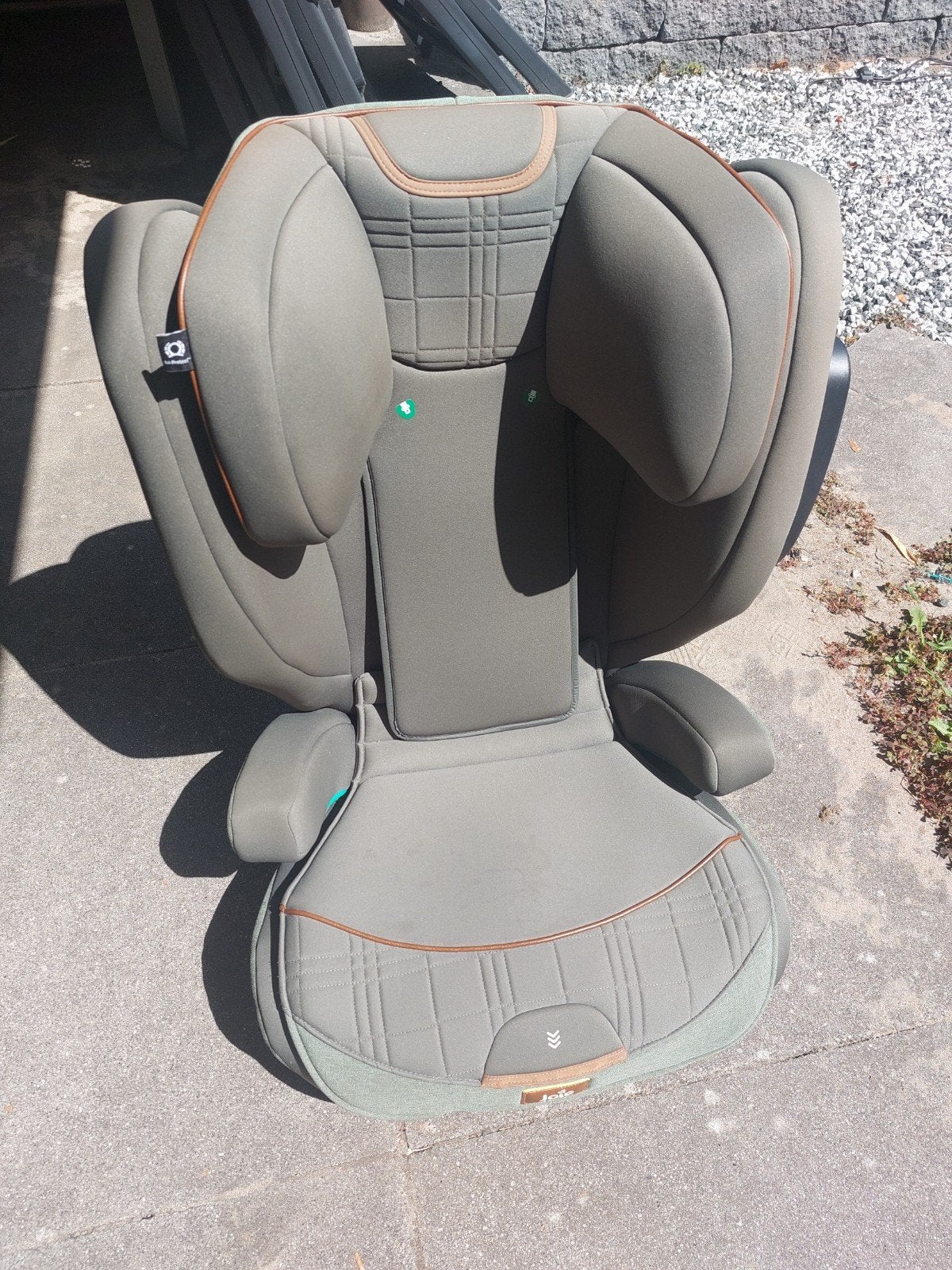 Joie Signature Autostoel - donkergroen, 15 t/m 36 kg, Verstelbare rugleuning, Zo goed als nieuw, Isofix
