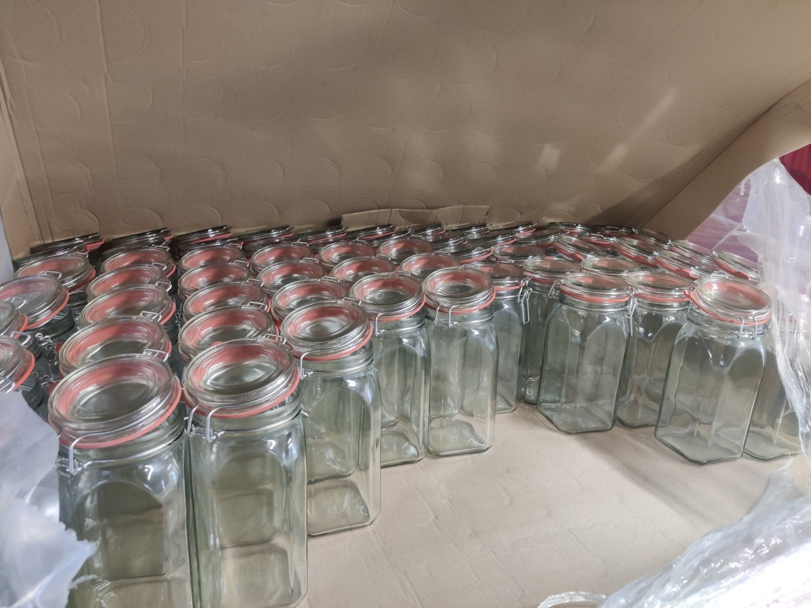 Weckpotten - Nieuw leegverkoop, NUVC, Pot, Bus of Blik, Nieuw, Glas