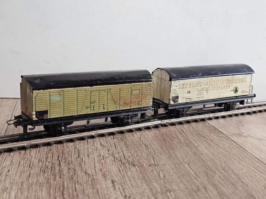 Modeltrein TRIX-EXPRESS 3 rail systeem koelwagon per.stuk, Gebruikt, Gelijkstroom, Trix, Rails