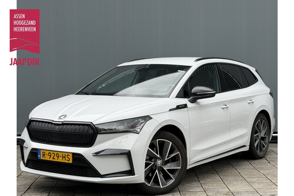 Skoda Enyaq iV BWJ 2022 | 60 Sportline SOH 91,72% | SPORTSTO, Auto's, Skoda, Bedrijf, Te koop, Enyaq, ABS, Achteruitrijcamera