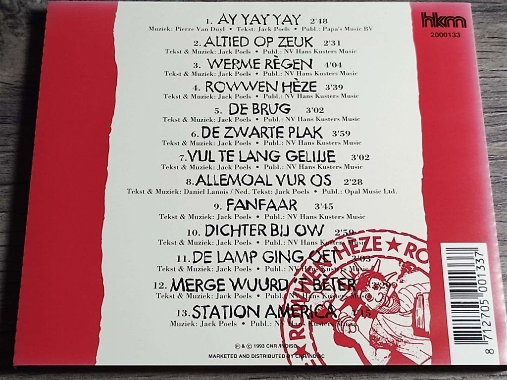 Rowwen Heze - Station America, Ophalen of Verzenden, Zo goed als nieuw, Levenslied of Smartlap