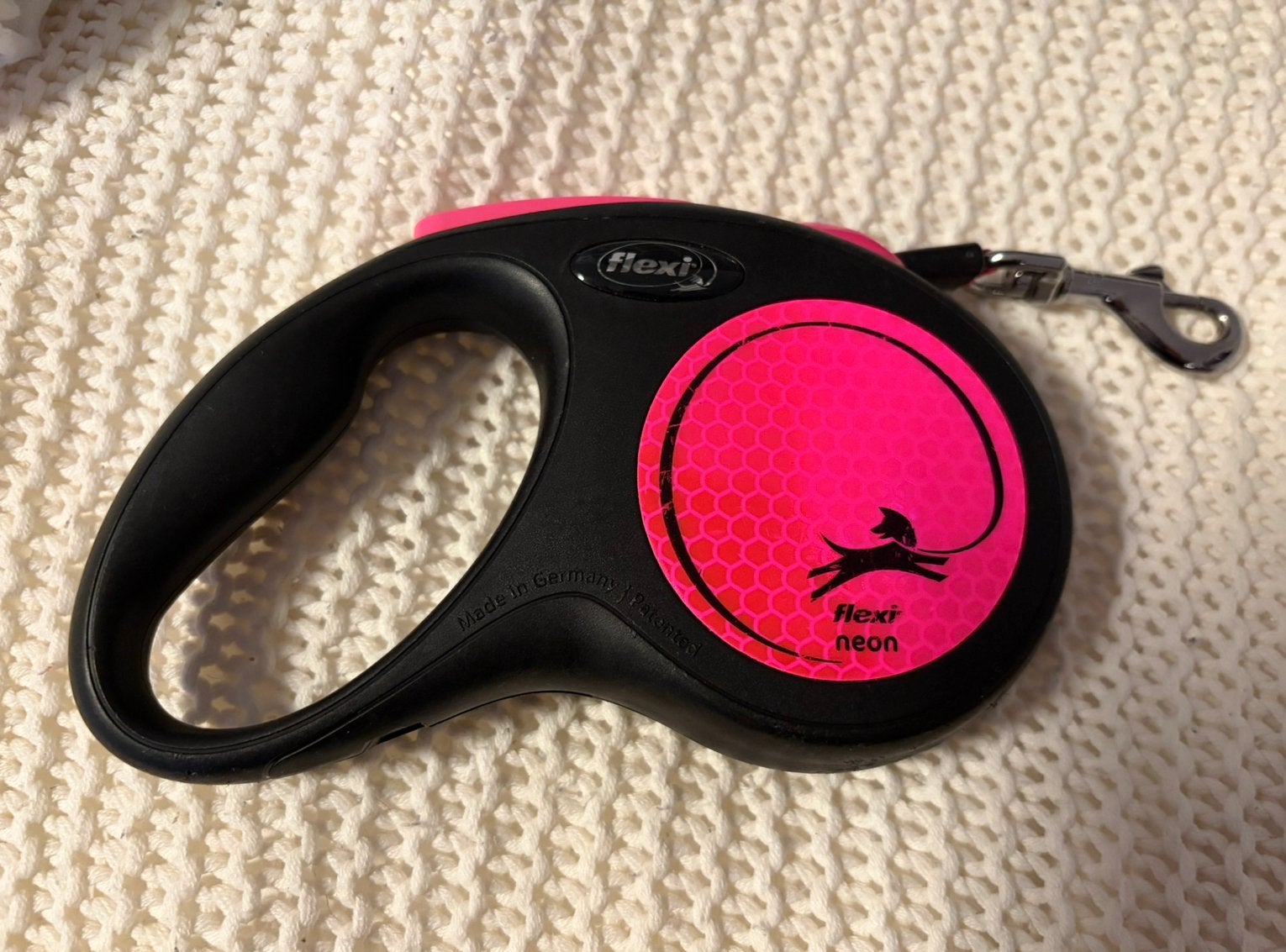Flexi Neon pink, Ophalen, Zo goed als nieuw, Hondenriem