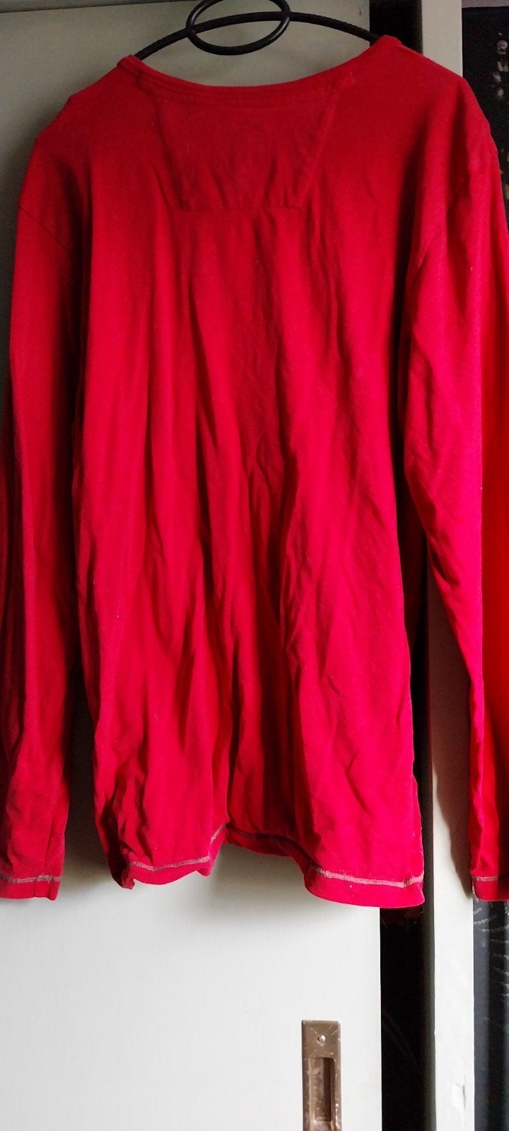 Foto 5 van PME Legend Heren Longsleeve Rood Maat L