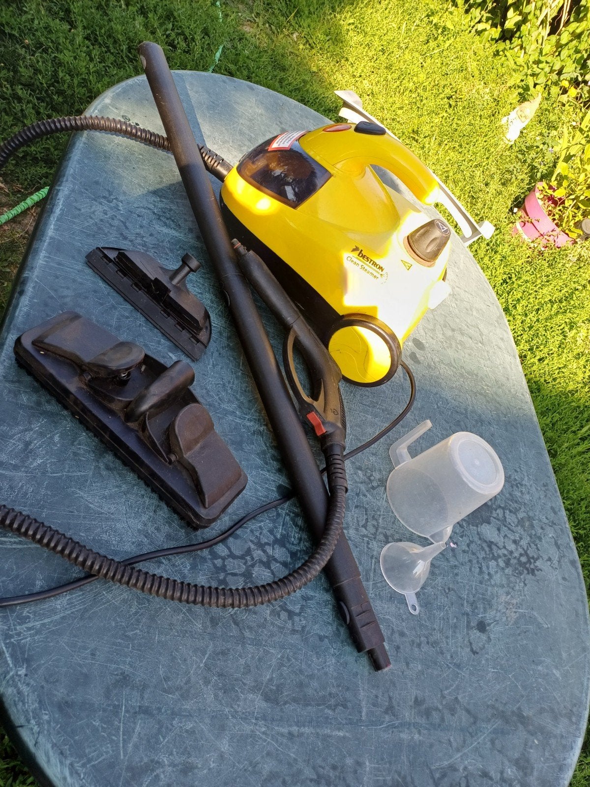 Bestron clean steamer DWJ5280 Stoomreiniger, Witgoed en Apparatuur, Stoomapparaten, ., Stoomreiniger, Ophalen of Verzenden, Zo goed als nieuw