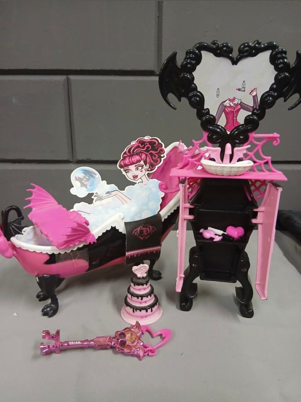Monster High Draculaura Badkamer Speelset, Ophalen of Verzenden