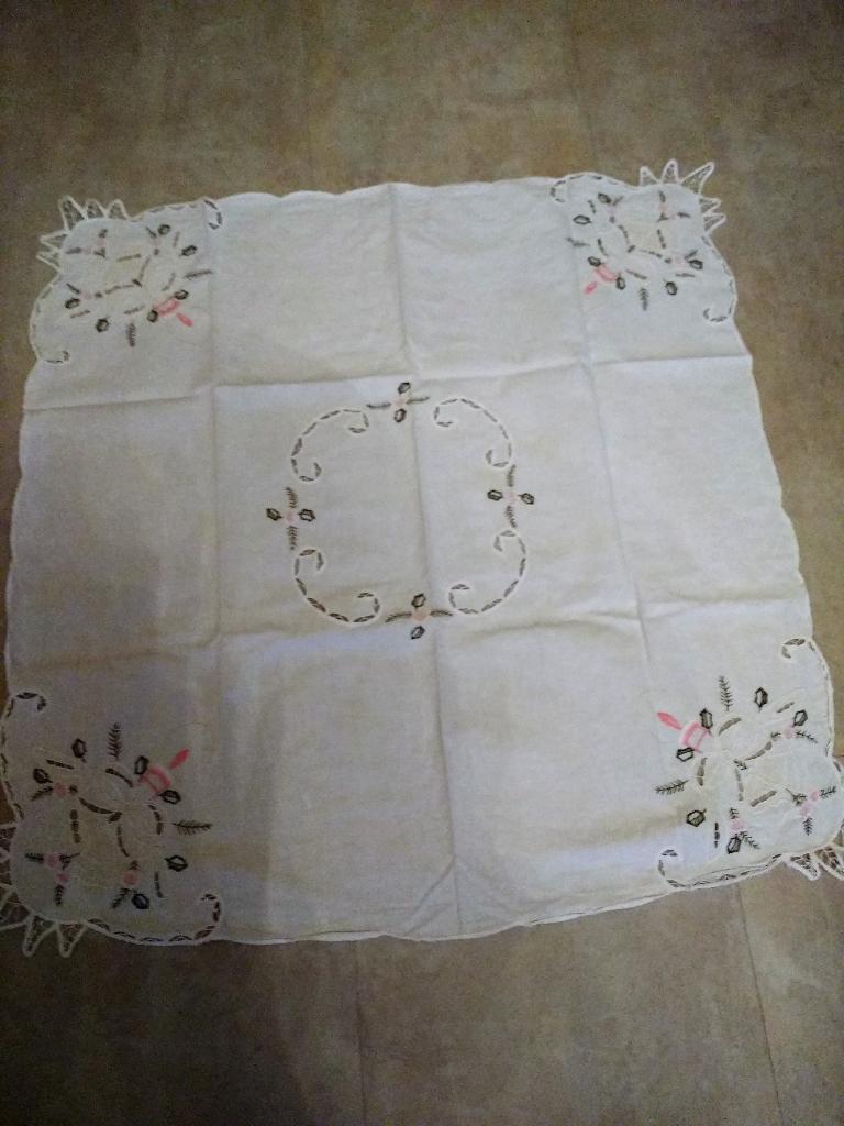 Kerstkleedje 78x78 cm. (katoen), Ophalen of Verzenden, Zo goed als nieuw