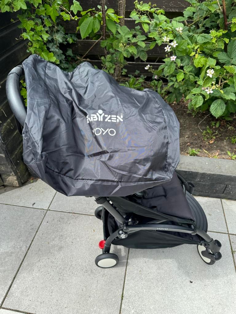BABYZEN YOYO² buggy zwart, Ophalen of Verzenden, Zo goed als nieuw