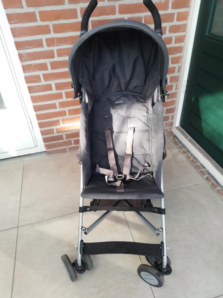 Maclaren buggy met regenhoes en voetenzak, Kinderen en Baby's, Buggy's, Ophalen