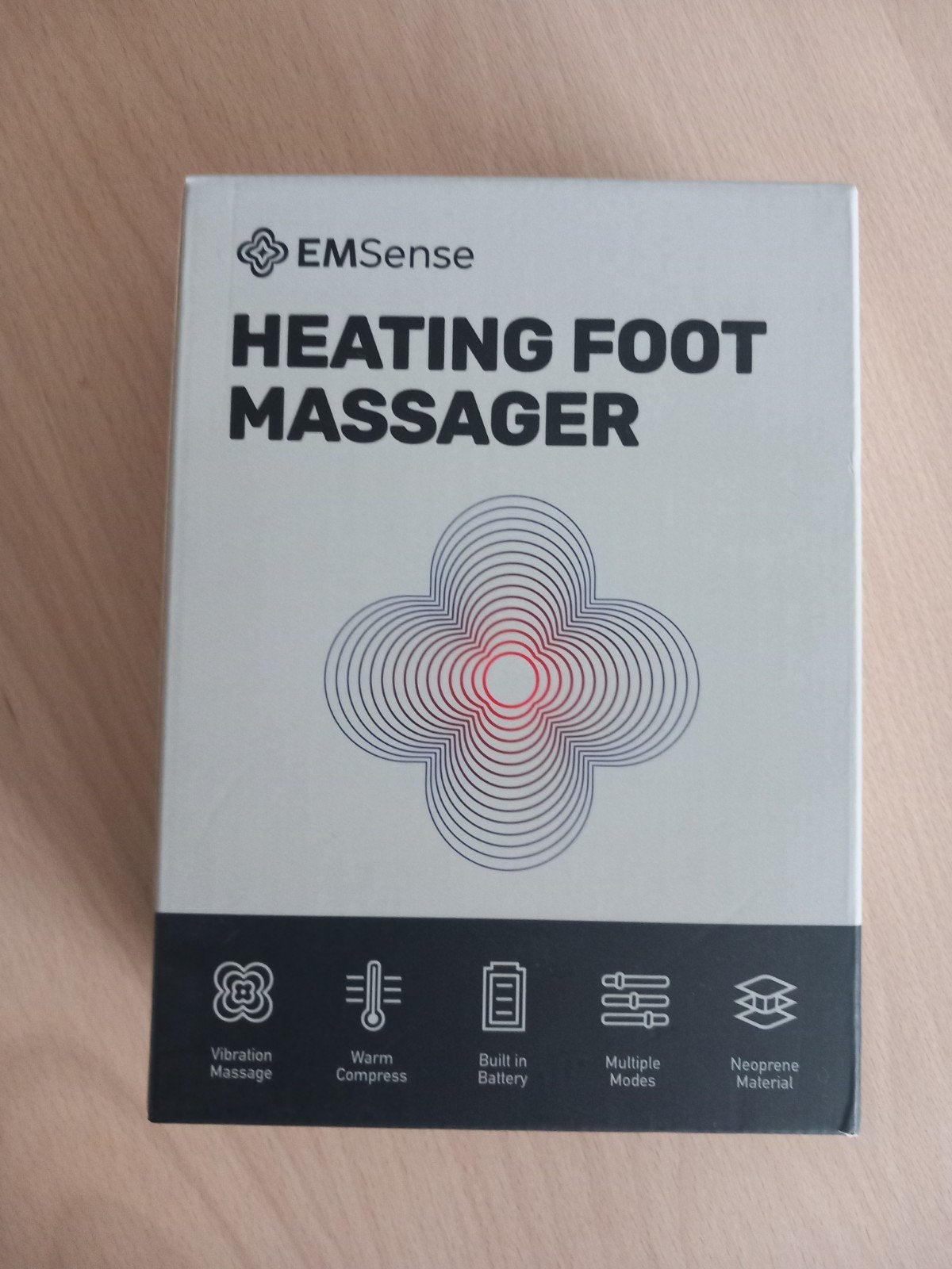 EMsens Verwarmende Voetmassage TENS Neurostimulator, Ophalen, Nieuw