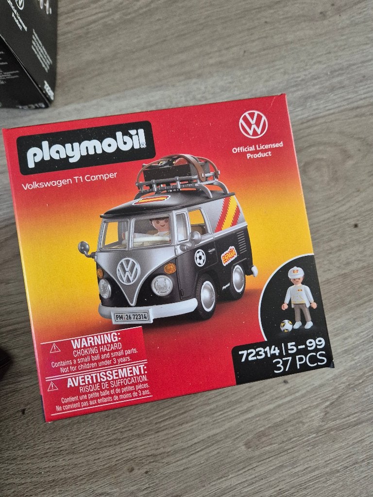 playmobil cars volkswagen bus t1 camper diverse landen, Ophalen of Verzenden, Nieuw