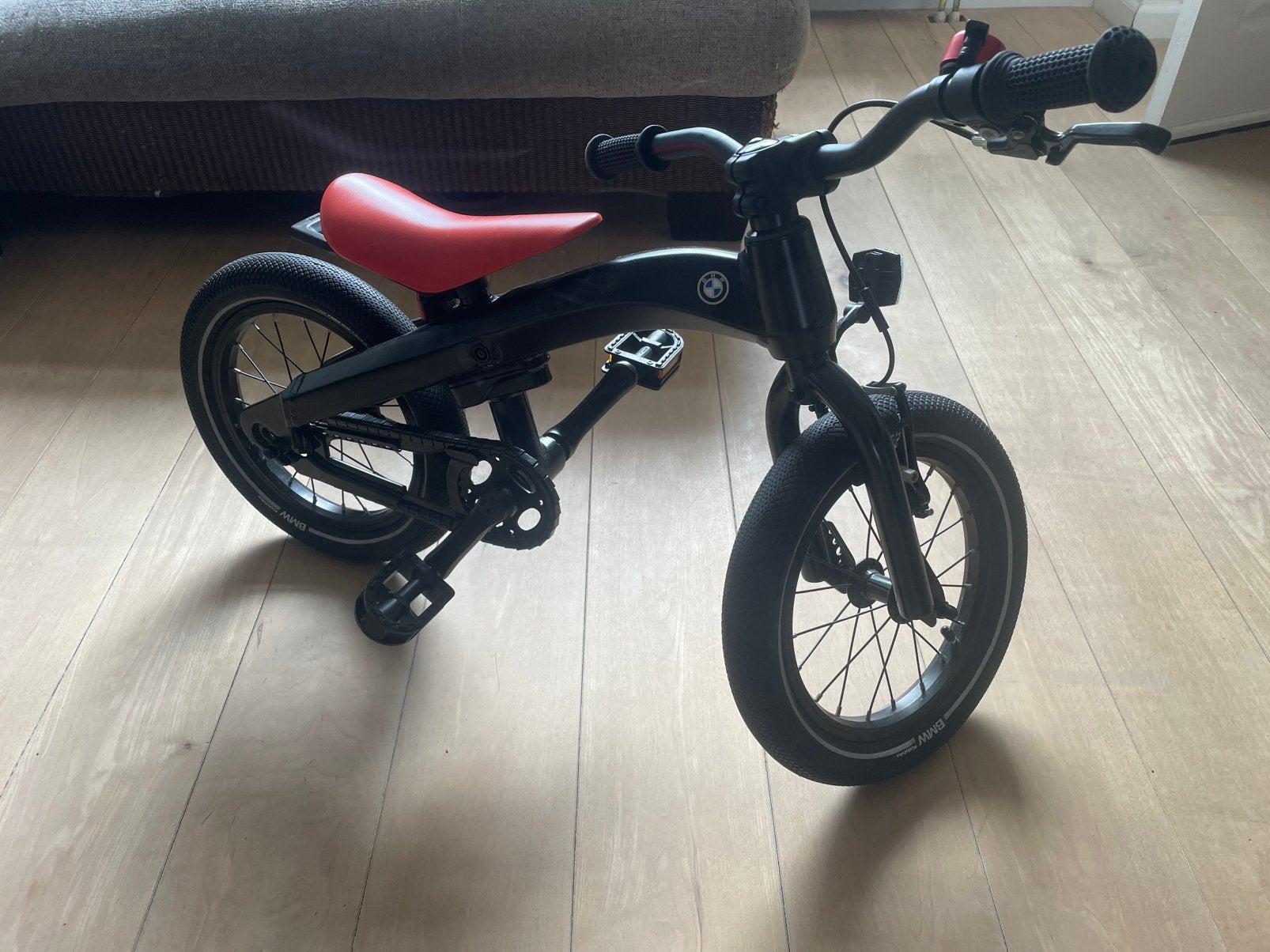 Org BMW kinderfiets bmx 14inch, Ophalen of Verzenden, Zo goed als nieuw, Terugtraprem, Minder dan 16 inch
