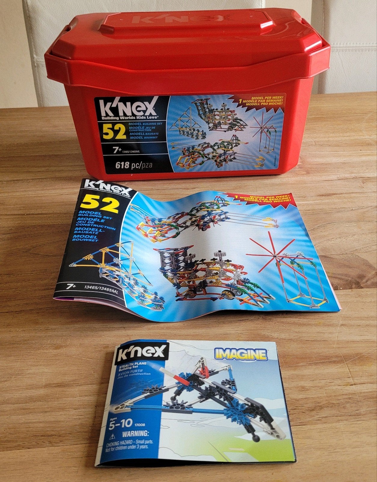 K'nex met opbergbak, Ophalen, Zo goed als nieuw, K'nex