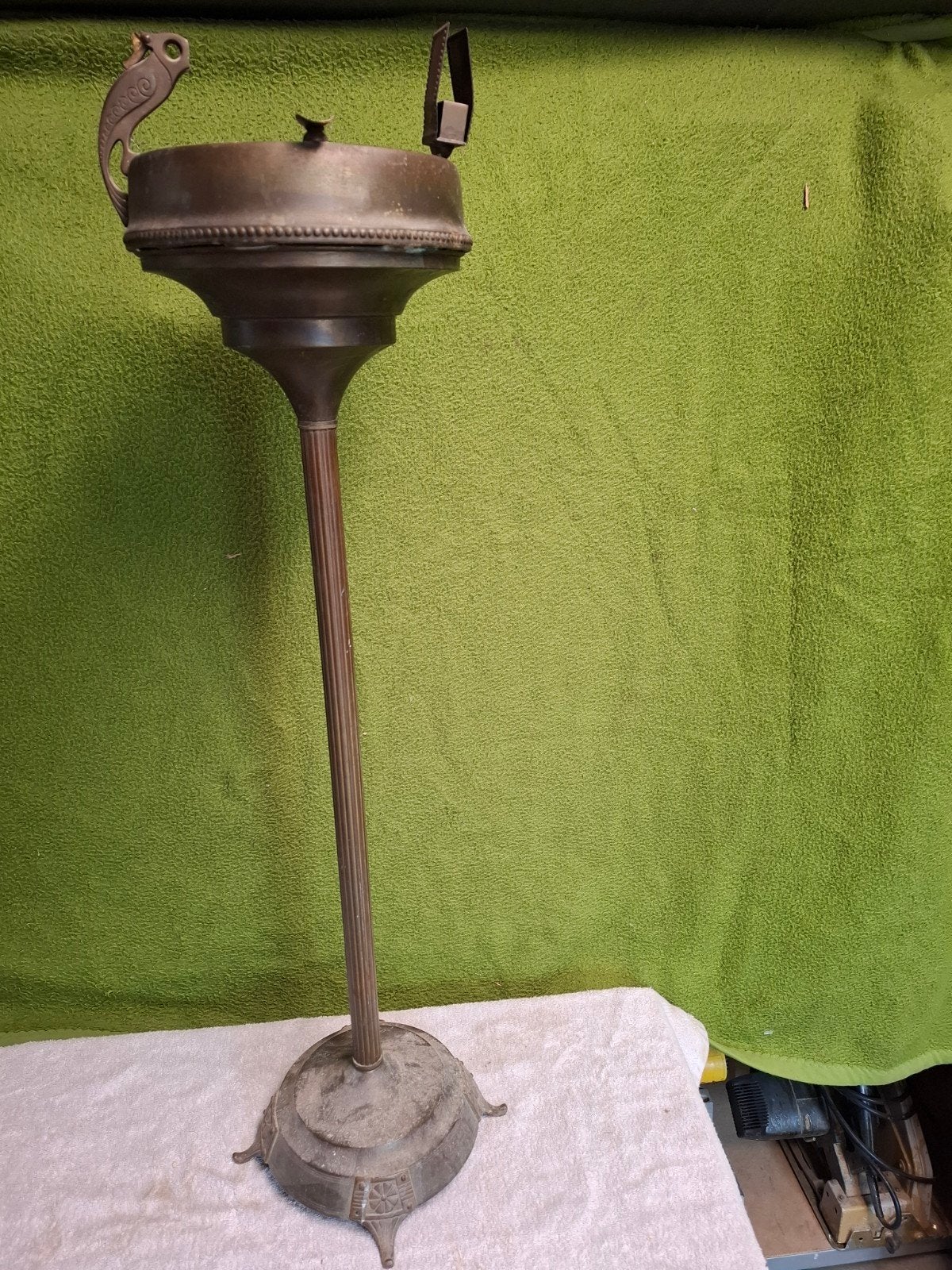 Koperen asbak., Ophalen of Verzenden, Koper