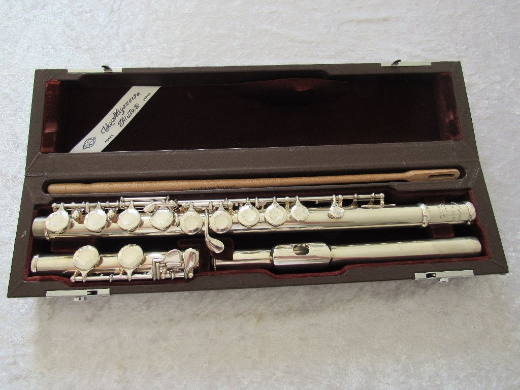 Miyazawa MS 70 SE dwarsfluit, Gebruikt, -, Dwarsfluit, Ophalen of Verzenden