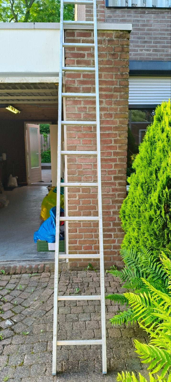 Hymer Enkele Ladder 3.75m - DIN EN 131, Ophalen, Gebruikt, Ladder, 2 tot 4 meter