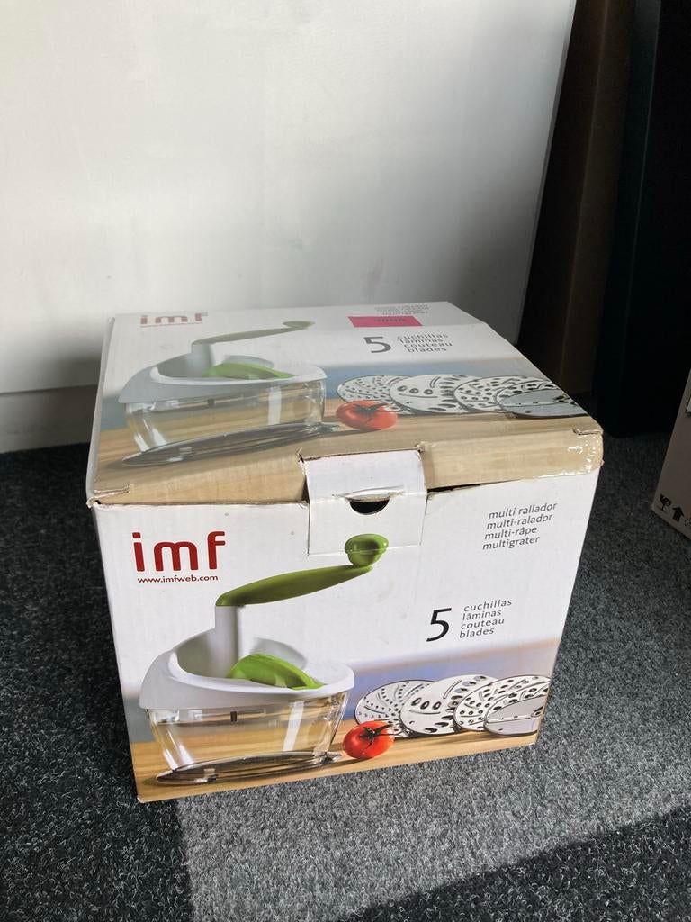 IMF Multi-rasp met 5 verschillende messen, Ophalen, Overige typen, Kunststof, Zo goed als nieuw