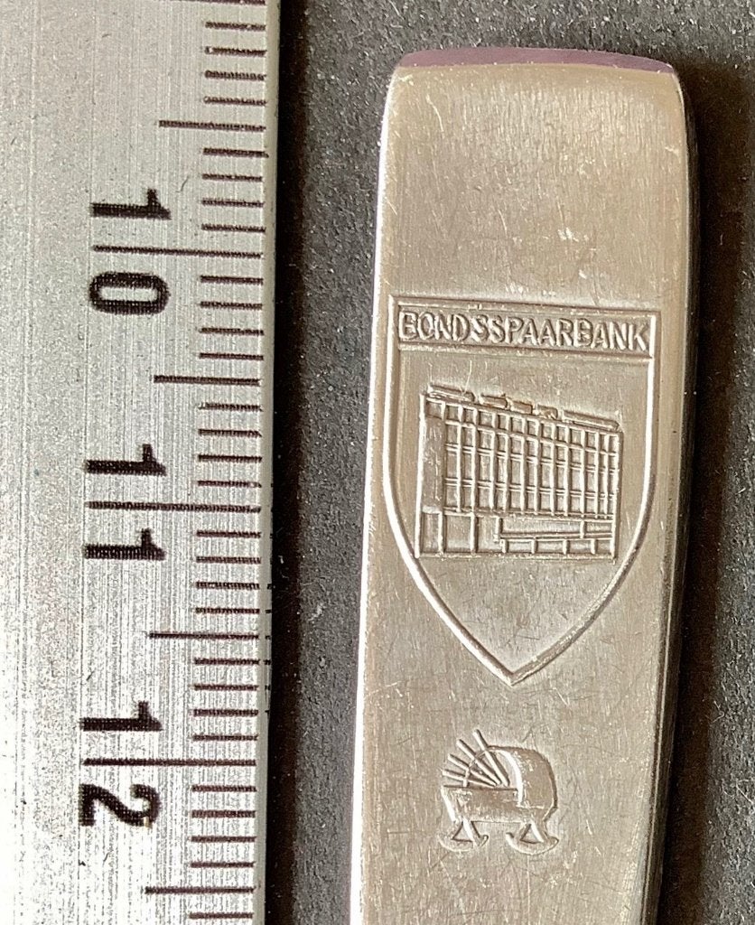 lepel, Spaarbank voor de stad Amsterdam, (L22, Ophalen of Verzenden, Gebruikt