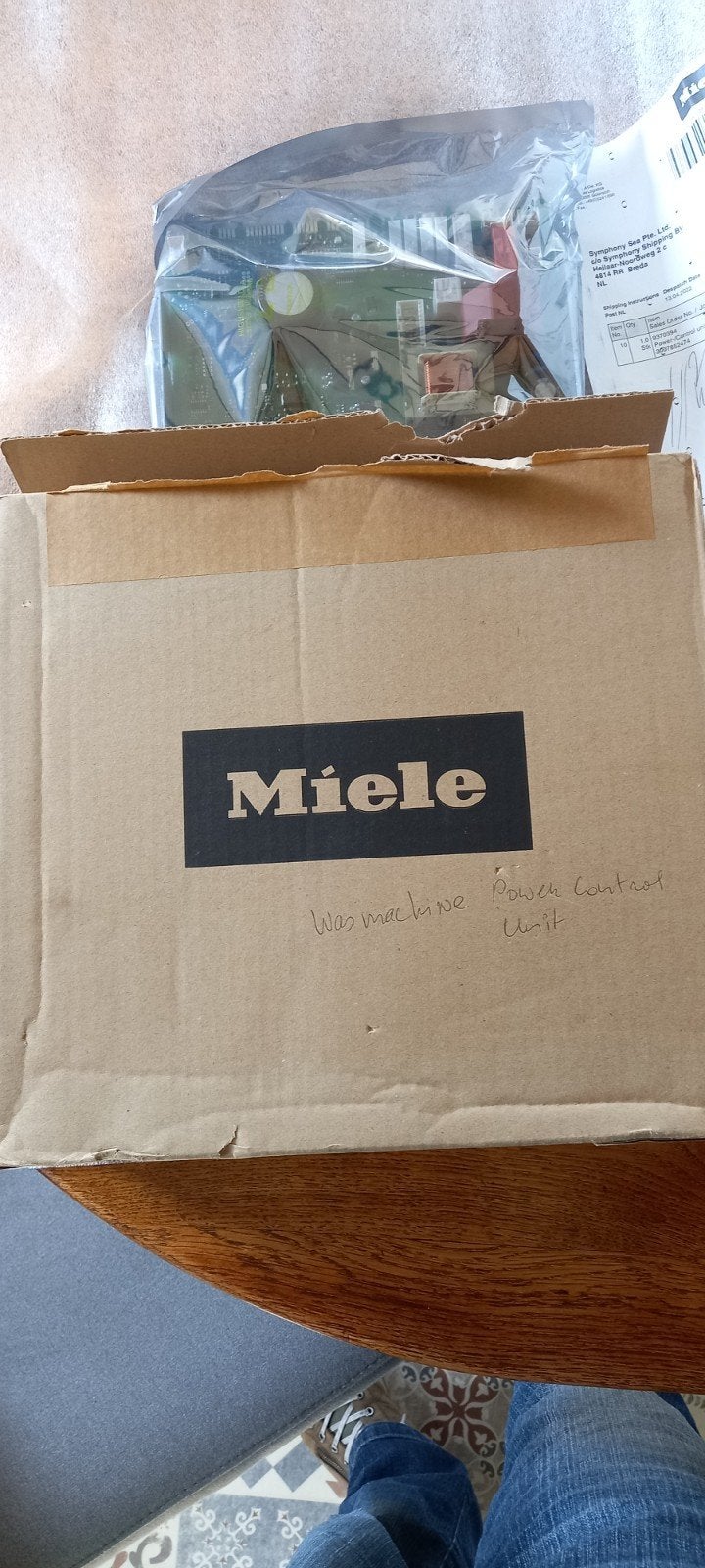 Printplaat Miele wasmachine Nieuw Power/Control unit, Ophalen of Verzenden, Nieuw