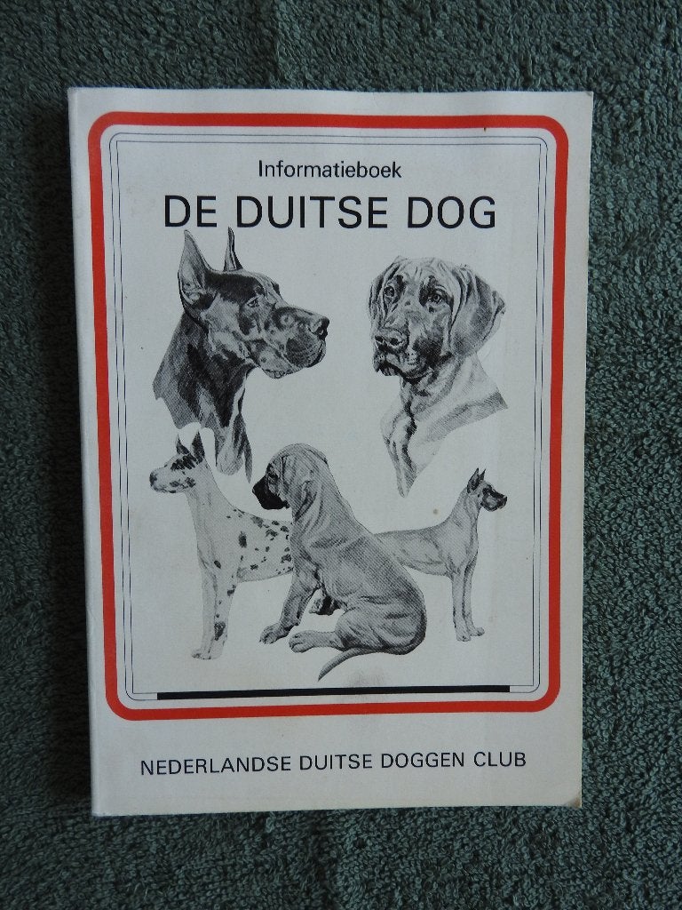 De Duitse Dog - Nederlandse Duitse Doggen Club, Ophalen of Verzenden, Zo goed als nieuw, Honden