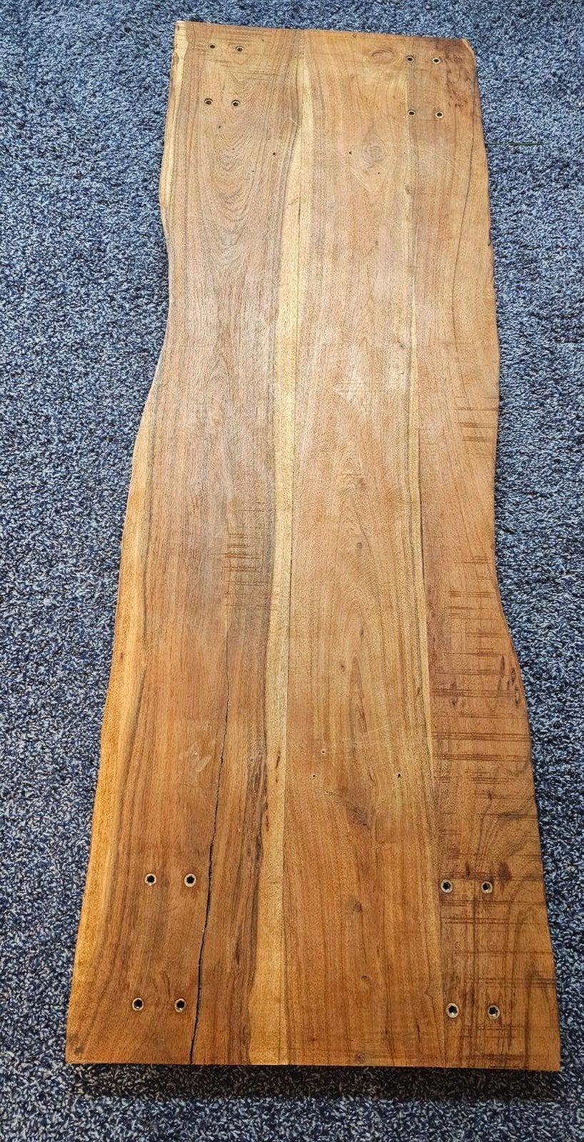 Unieke Bartafel van Mangohout - Robuust en Stijlvol, Ophalen, Zo goed als nieuw