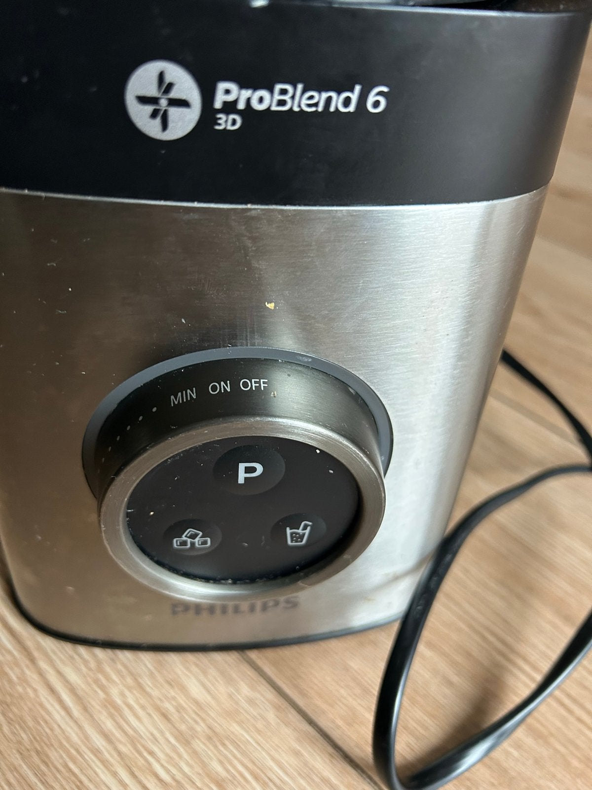 Philips ProBlend 6 3D Blender - Zilver/Zwart, Ophalen of Verzenden, Gebruikt, Blender