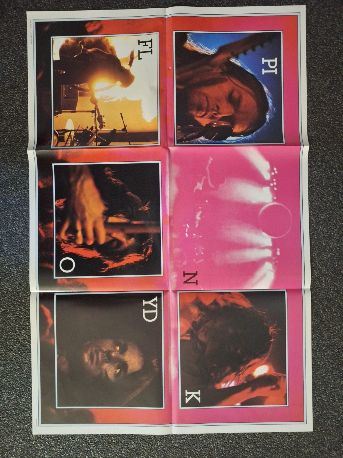 LP-posters Pink Floyd, Cd's en Dvd's, Ophalen of Verzenden, Zo goed als nieuw, 12 inch, Poprock