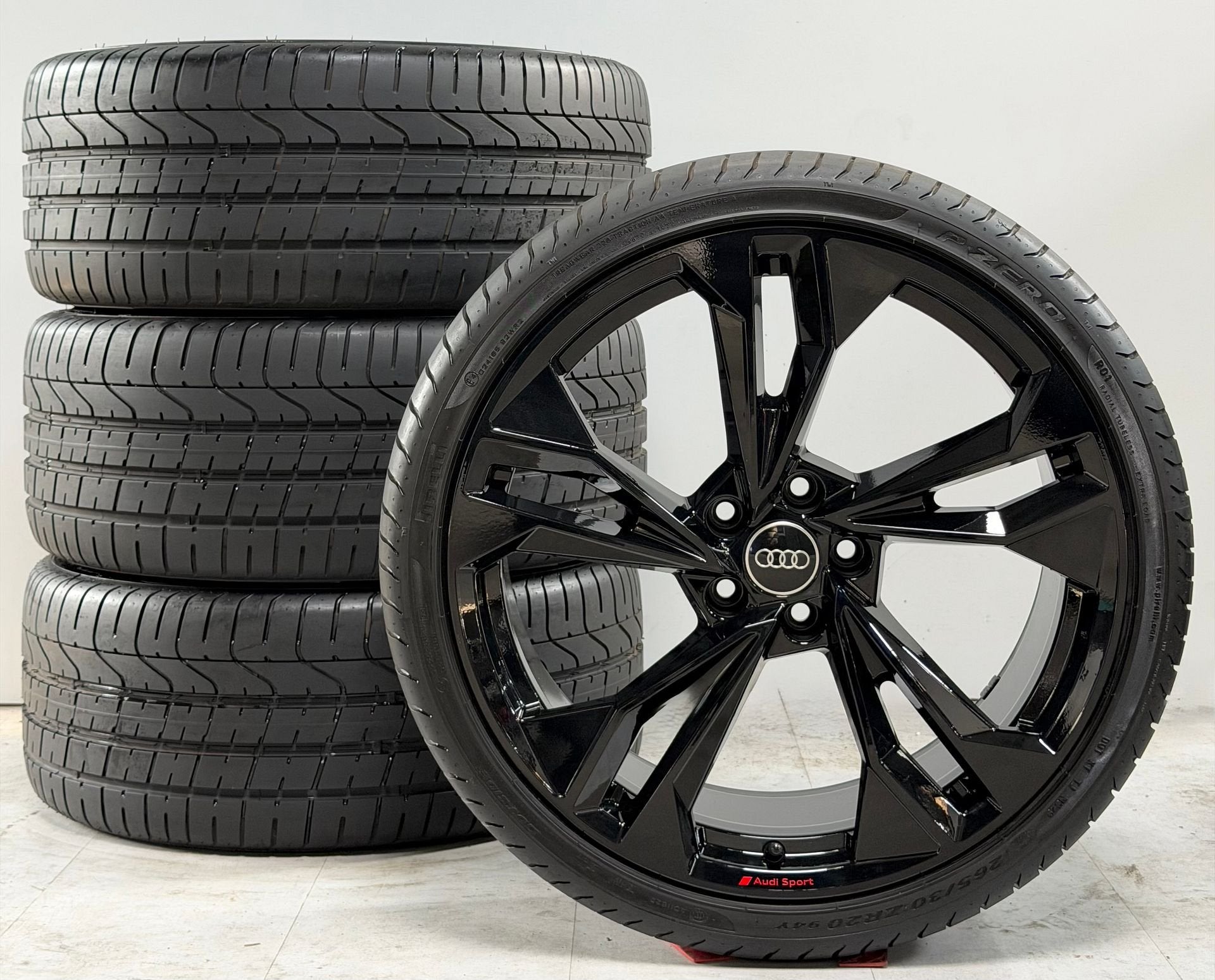 Audi Sport A5 S5 20 inch velgen Polygon Origineel Nieuwstaat, Gebruikt, -, -, Banden en Velgen