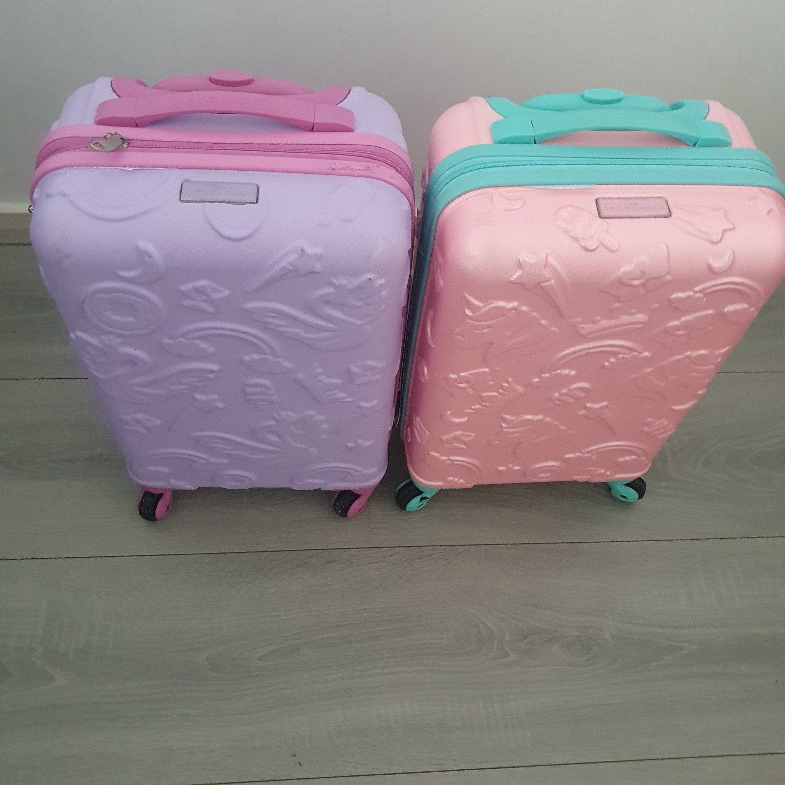Kinder koffer, Ophalen, Hard kunststof, Minder dan 50 cm, Zo goed als nieuw