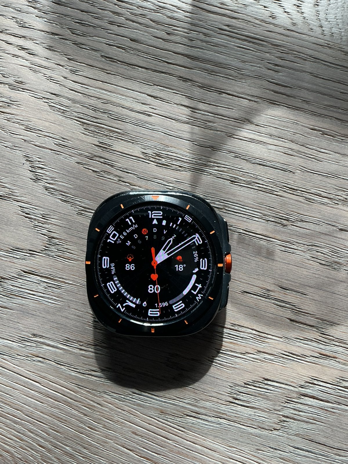 Samsung galaxy watch ultra, Ophalen, Zo goed als nieuw, Zwart, Android