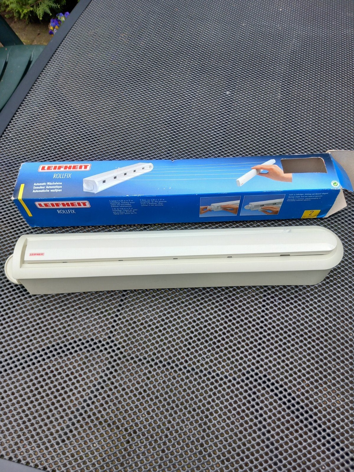 Nieuwe Leifheit rollfix waslijn, Ophalen of Verzenden, Nieuw, 1200 tot 1600 toeren, Minder dan 85 cm