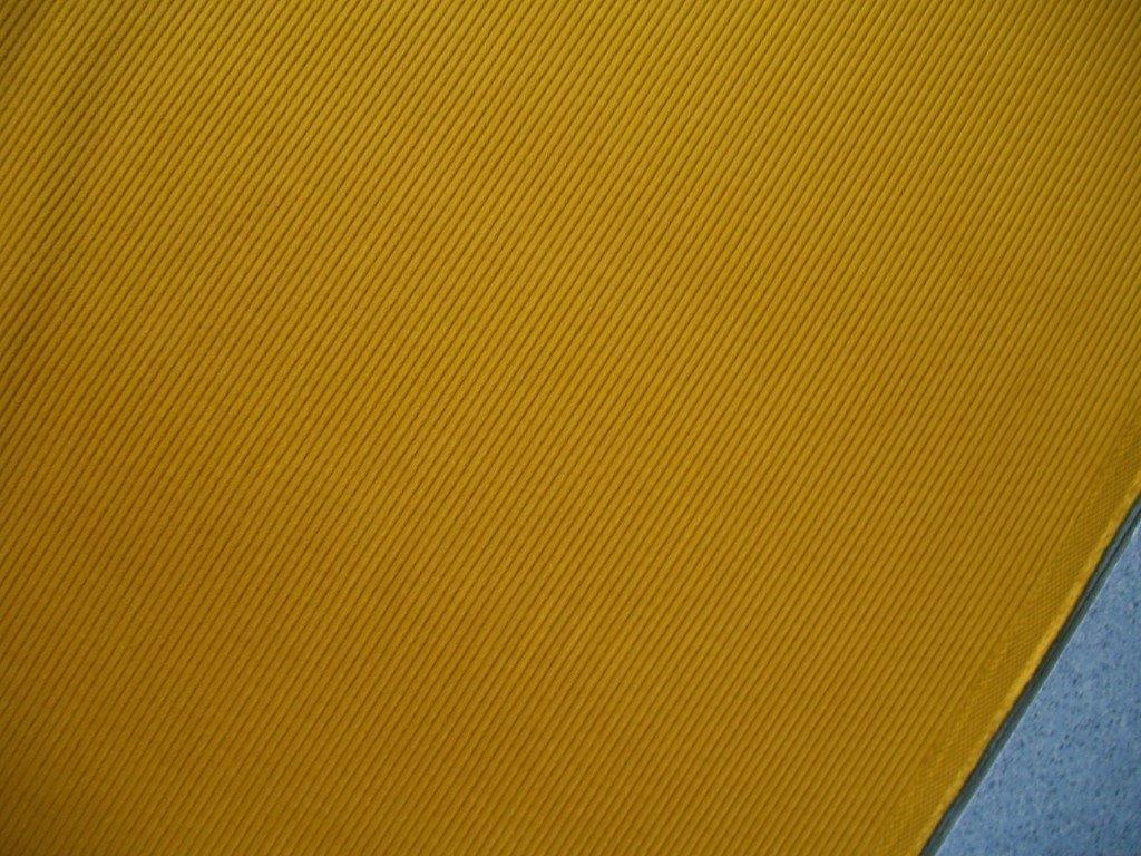 STOF VOOR DESIGN: Rib meubelstof Keymer Manchester 3,2 meter, 120 cm of meer, Geel, Ophalen of Verzenden, Katoen