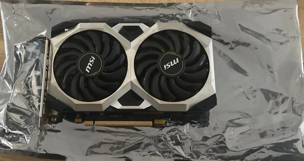 MSI Geforce 1660 Super Ventus XS OC 6GB, Computers en Software, Videokaarten, Ophalen of Verzenden, Gebruikt, GDDR6, PCI-Express 4