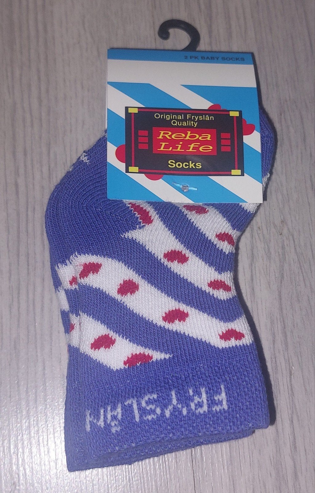 2 paar Friese babysokjes - Reba Life Quality, Ophalen of Verzenden