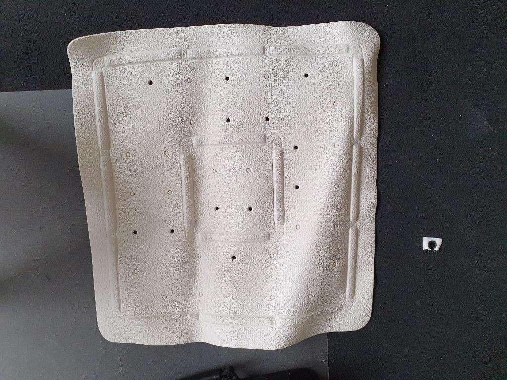 Anti slip badmat, Ophalen of Verzenden, Gebruikt, Wit, Badmat