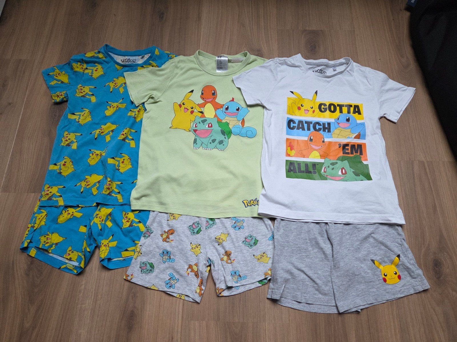 Korte pyjama's Pokemon, mt 134, Ophalen of Verzenden, Jongen of Meisje
