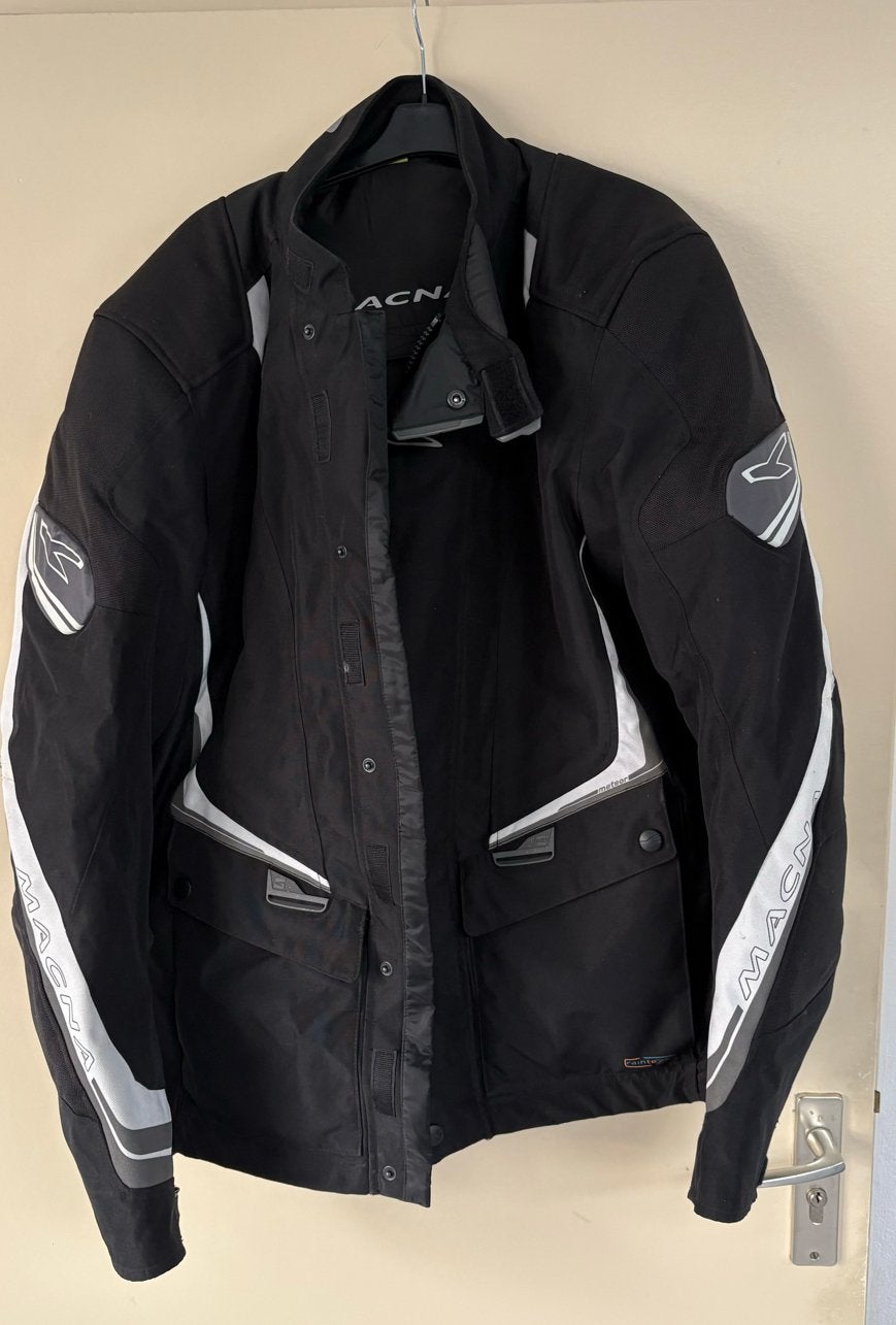 Macna waterdichte motorjas - Maat 2XL, Motoren, Jas | textiel, Dames, Ophalen of Verzenden, Tweedehands