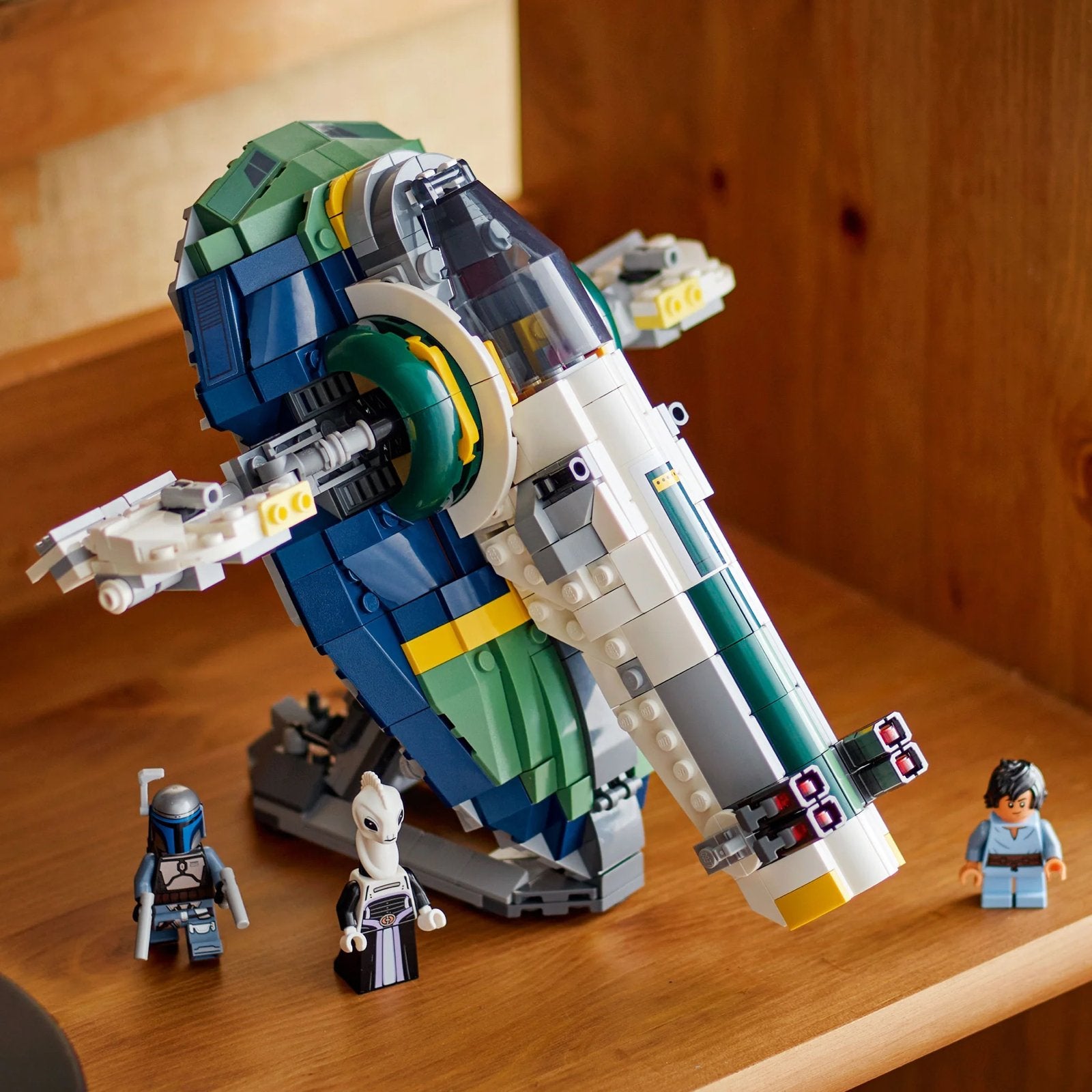 LEGO Star Wars 75433 Jango Fett’s Starship, Verzamelen, Star Wars, Ophalen of Verzenden, Zo goed als nieuw, Actiefiguurtje
