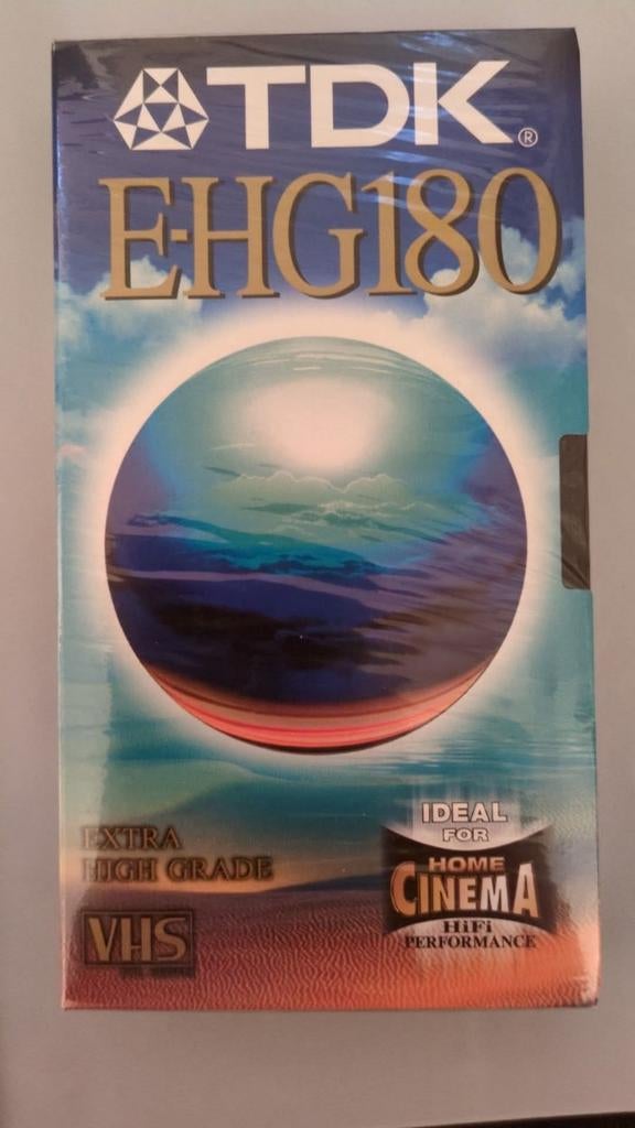 5x TDK EH-G180 VHS Videobanden - Nieuw in verpakking, Alle leeftijden, Ophalen, Nieuw in verpakking, Overige genres