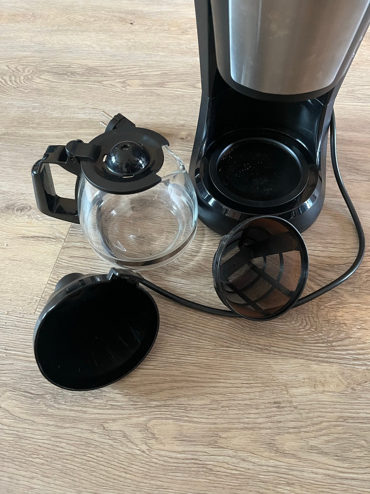Tristar CM-1281 Koffiezetapparaat 600 watt voor de vakantie, Gebruikt, Koffiemachine, Gemalen koffie, Ophalen of Verzenden