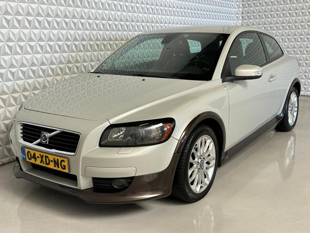 Volvo C30 2.0D Summum Leer + Navigatie + Xenon verlichting, Auto's, Volvo, Voorwielaandrijving, 136 pk, Zwart, 4 cilinders