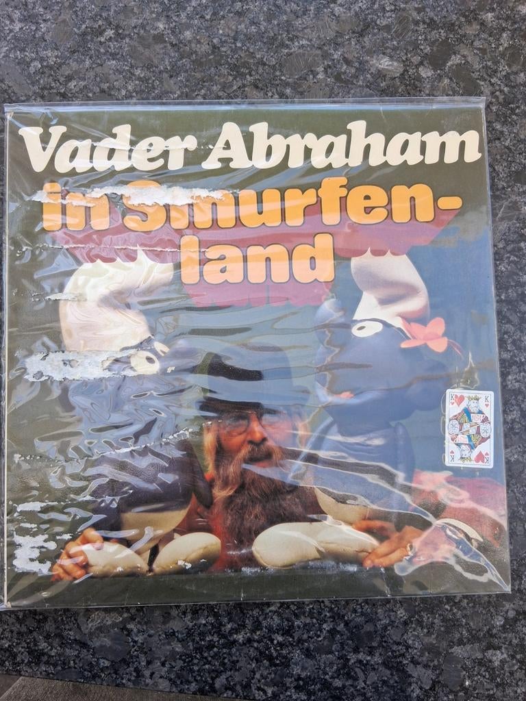 Vader Abraham in Smurfenland LP - Originele Persing, Overige genres, Ophalen of Verzenden, Zo goed als nieuw, 12 inch