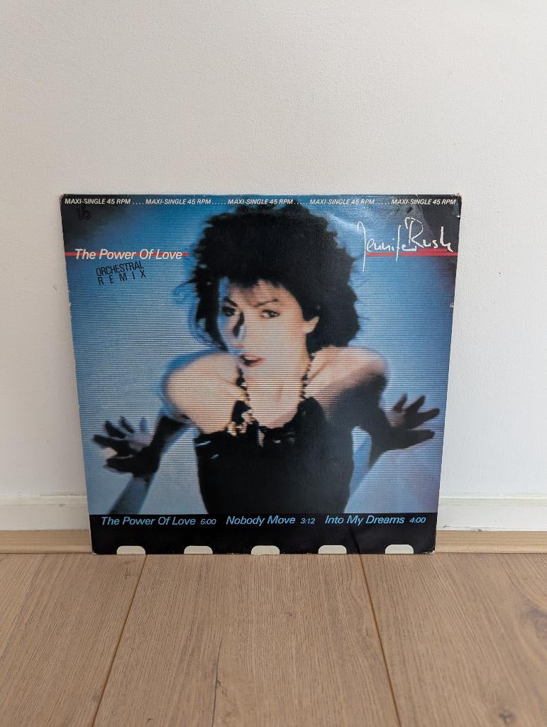Jennifer Rush - The Power Of Love (12 inch, maxi), Gebruikt, Maxi-single, Ophalen of Verzenden, Pop