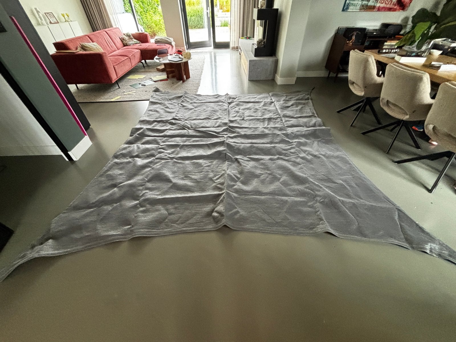 Nesling schaduwdoek, Ophalen, Zo goed als nieuw