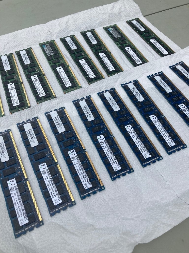 Goedkoopste mac pro 5.1 en 6.1 ram 16Gb 32GB 48Gb 96GB 128GB, Computers en Software, RAM geheugen, Gebruikt, 1333MHz en 1866Mhz