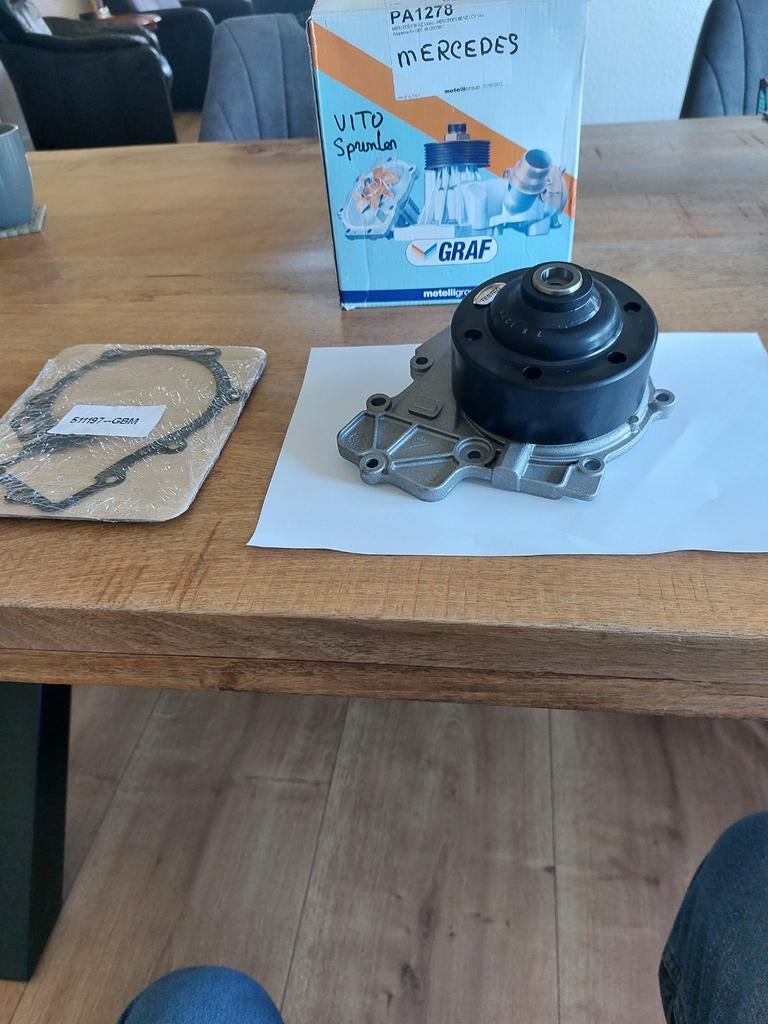 WATERPOMP MERCEDES VITO W639 VIANO W639 GRAF PA1278, Auto-onderdelen, Motor en Toebehoren, Ophalen of Verzenden
