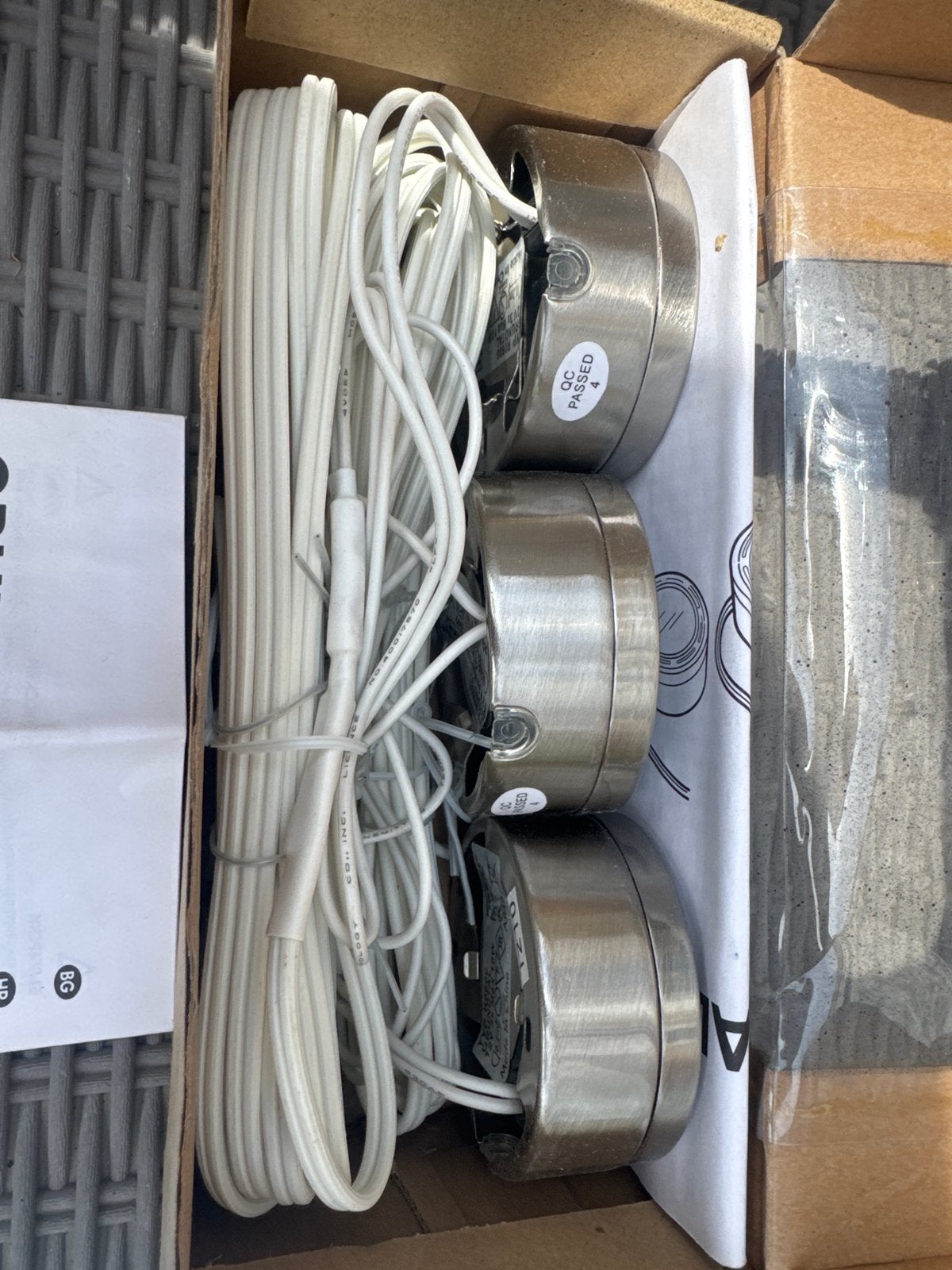 IKEA GRUNDTAL LED-spotjes set (3 stuks), Huis en Inrichting, Ophalen of Verzenden, Nieuw